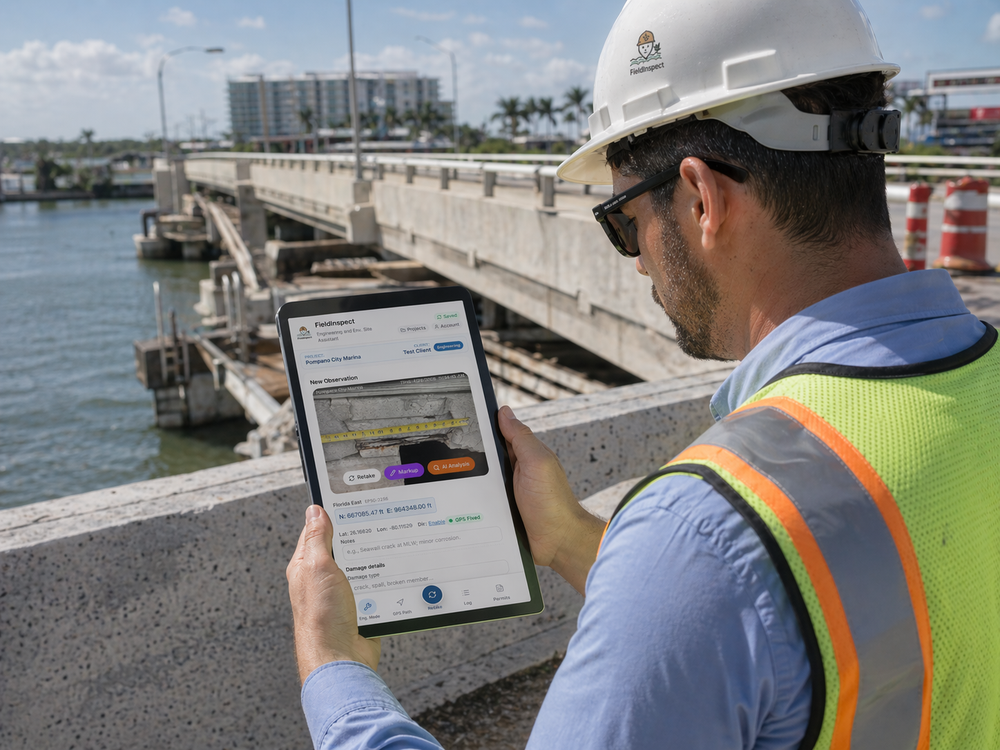 Field Verify Engineer Image FieldInspect - Engineering and Env. Site Assistant